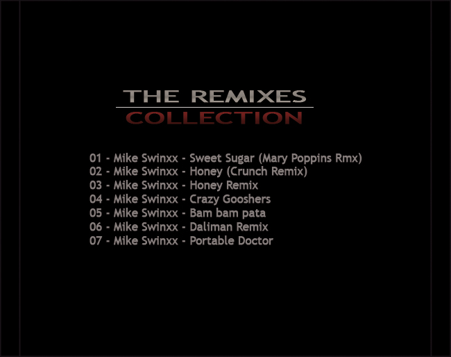 The Remixes Collection - Cover Back